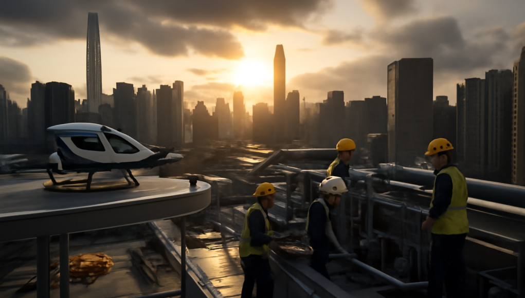 EHang and CSCEC Sixth Bureau Partner on Low-Altitude Vertiports