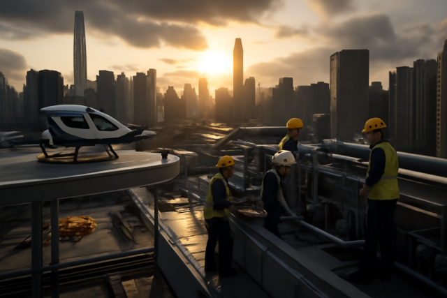 EHang and CSCEC Sixth Bureau Partner on Low-Altitude Vertiports EHang and CSCEC Sixth Bureau Partner on Low-Altitude Vertiports