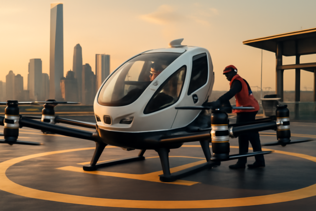 EHang Fast Tracks Autonomous Air Taxi Global Expansion EHang Fast Tracks Autonomous Air Taxi Global Expansion