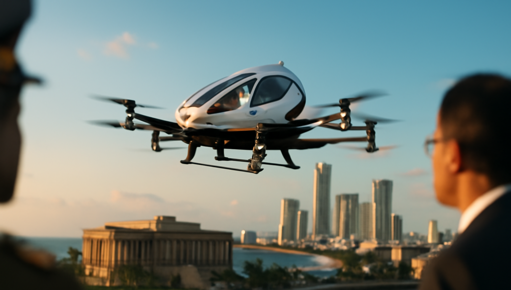 EHang & Sri Lanka Pioneer Pilotless eVTOL Regulations EHang & Sri Lanka Pioneer Pilotless eVTOL Regulations