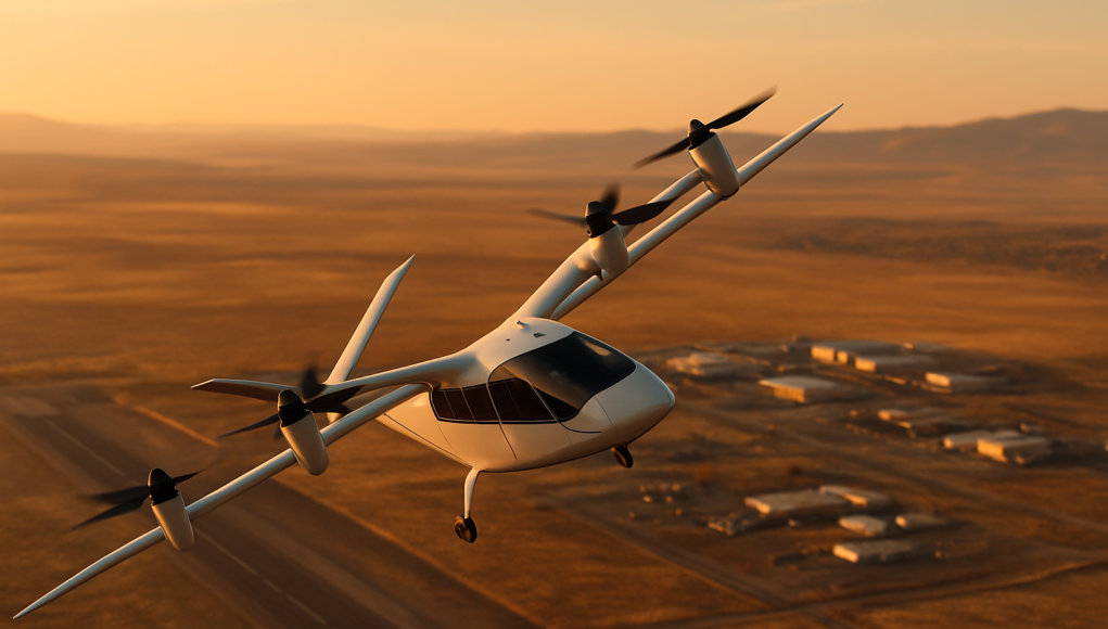 Eve Air Mobility Completes Historic First eVTOL Transition Flight