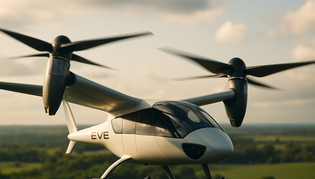 Eve Air Mobility Achieves First eVTOL Transition Flight