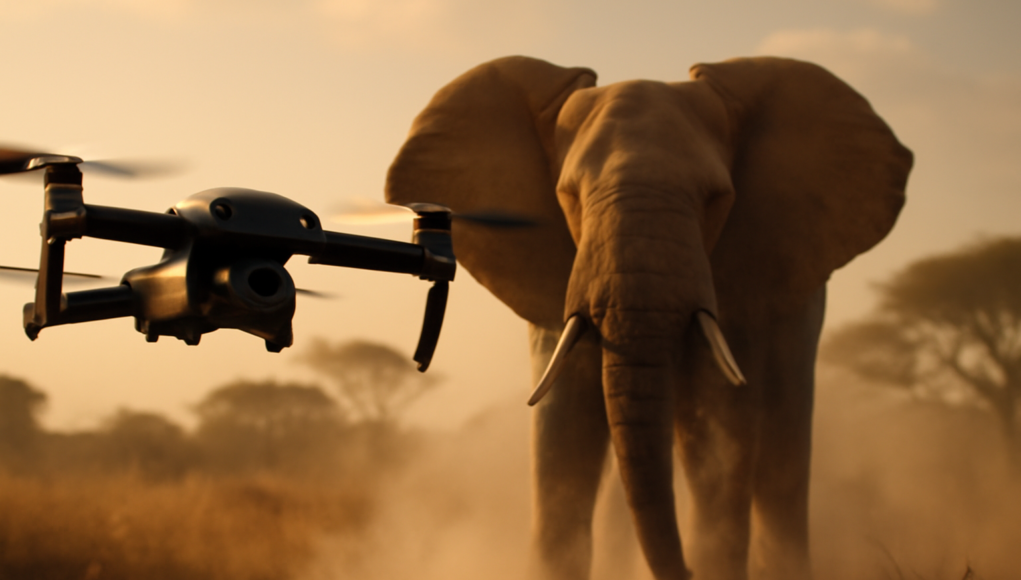 Drone Safari Attack Video Goes Viral Drone Safari Attack Video Goes Viral
