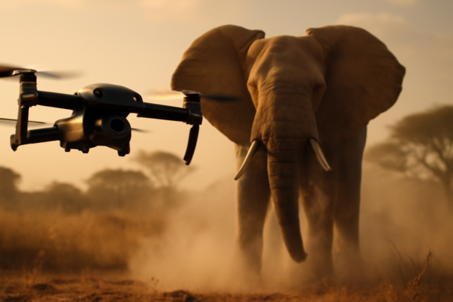 Drone Safari Attack Video Goes Viral Drone Safari Attack Video Goes Viral