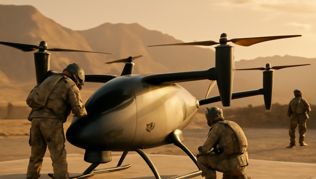 P550 eVTOL UAS: Army's All-Electric Drone