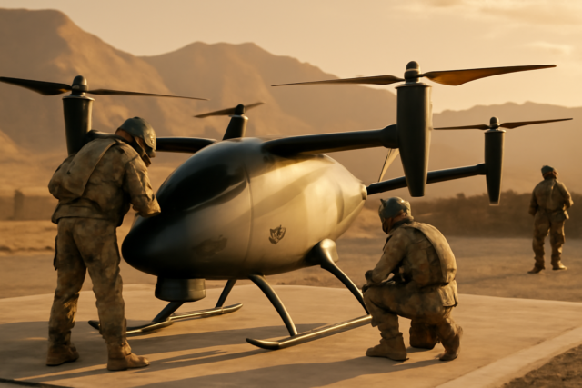 P550 eVTOL UAS: Army’s All-Electric Drone P550 eVTOL UAS: Army's All-Electric Drone