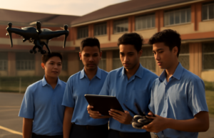 Education Minister Challenges Students to Use Drones for School Security Education Minister Challenges Students to Use Drones for School Security