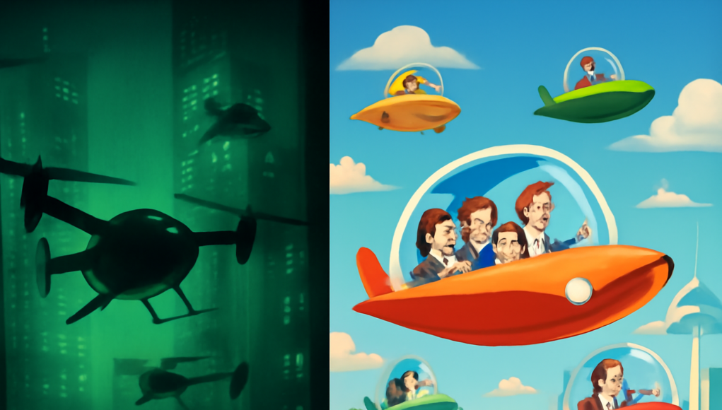 Warner Bros Matrix 5 & Jetsons: Different Futures of Urban Air Mobility Warner Bros Matrix 5 & Jetsons: Different Futures of Urban Air Mobility