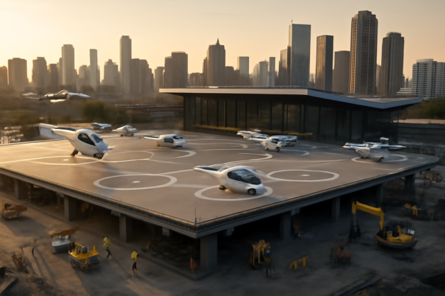 eVTOL Aircraft Ready for Liftoff: The Race for Landing Infrastructure eVTOL Aircraft Ready for Liftoff: The Race for Landing Infrastructure