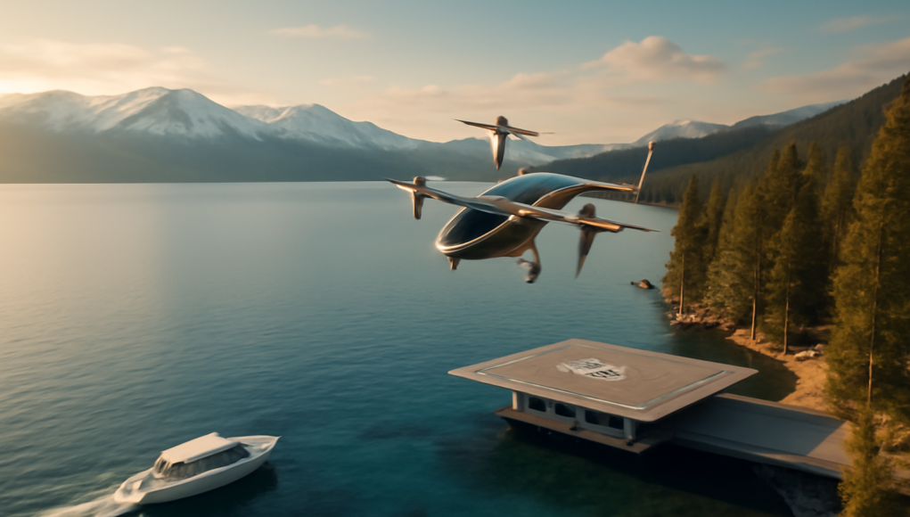 Lake Tahoe Forum Explores Flying Cars & Electric Boats Beyond EVs