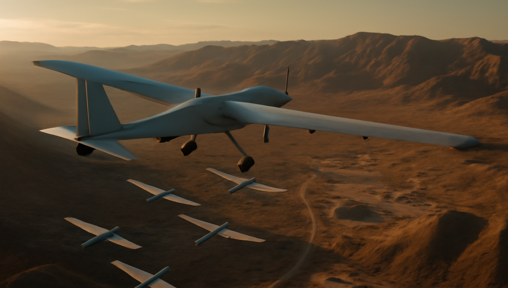 Aerosonde Drone Mothership Extends US Army Reconnaissance