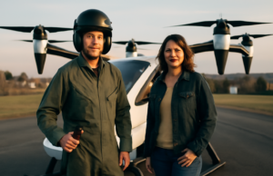 Livingston County Couple Test-Flies Personal eVTOL in Livonia Livingston County Couple Test-Flies Personal eVTOL in Livonia