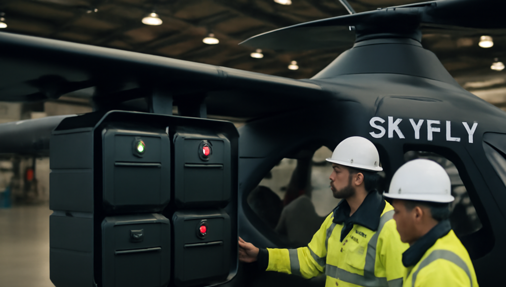 Skyfly Transforms Cargo Drone into 400-Mile Hauler
