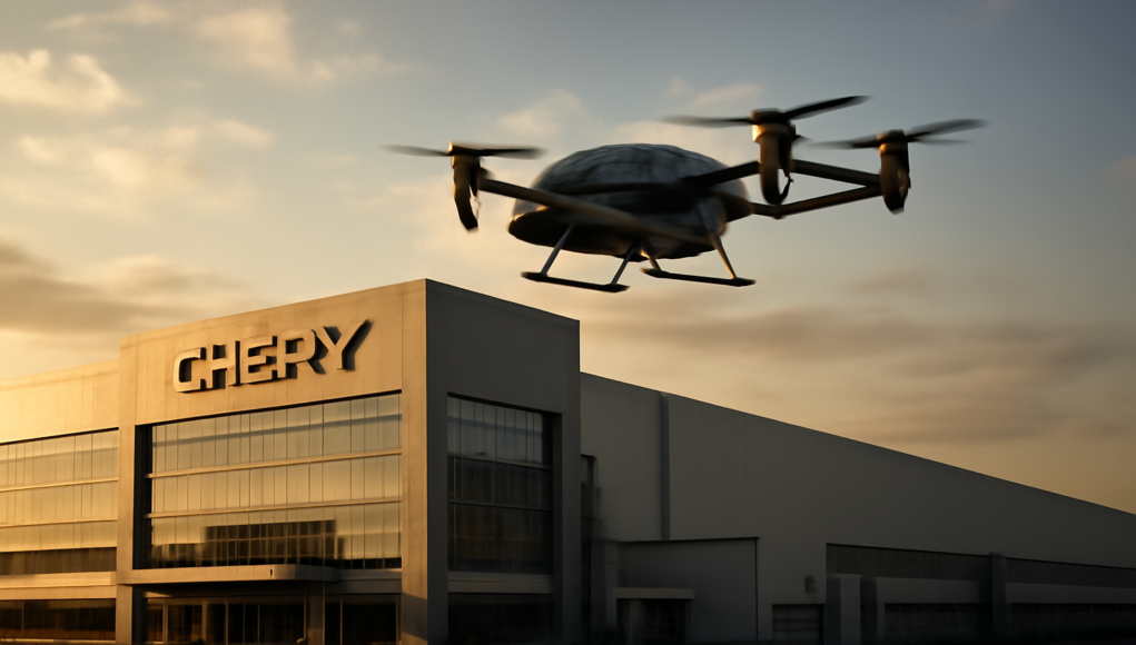 Chery Joins China's Growing eVTOL Developer Race