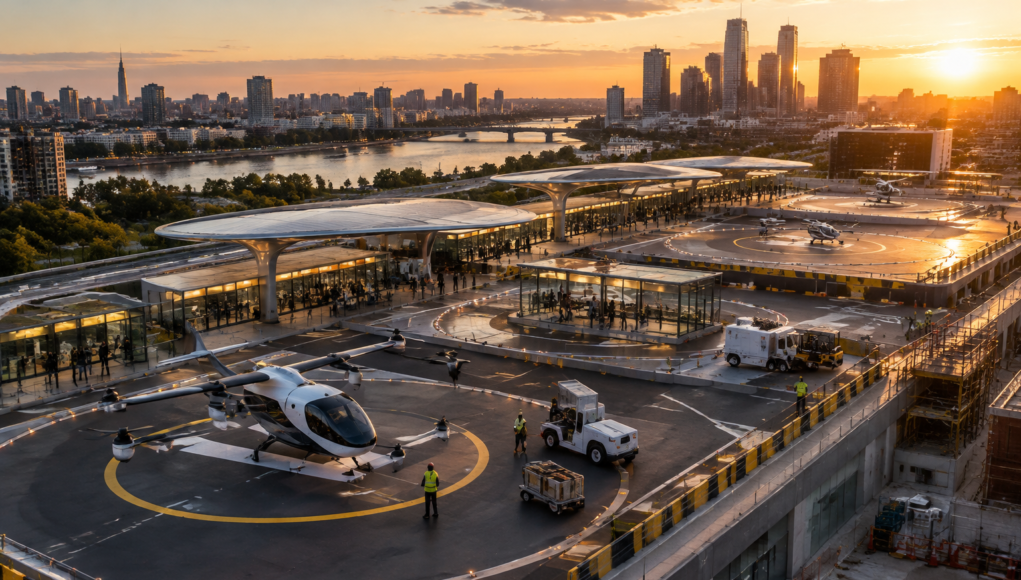 FAA Vertiport Standards Transform eVTOL Operations by 2027