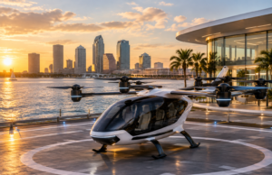 Electric Air Taxi Tests St. Pete-Tampa Route Electric Air Taxi Tests St. Pete-Tampa Route