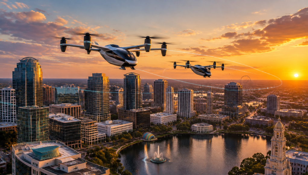 Florida Tests Future Air Taxi Corridor